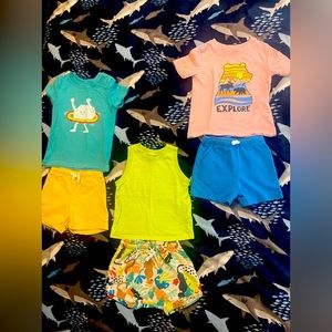 Toddler Boys Summer Clothes Sets Sold As Bundle